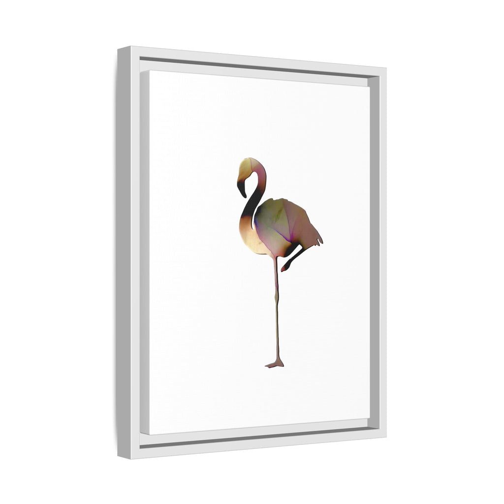 Flamingo 1, Matte Canvas, Framed (Multi-color)