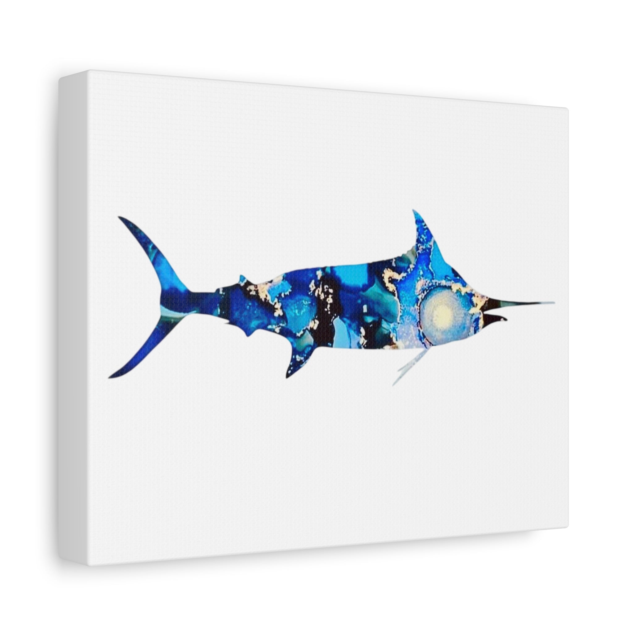 Marin in Blue, Matte Canvas, Stretched, 1.25"