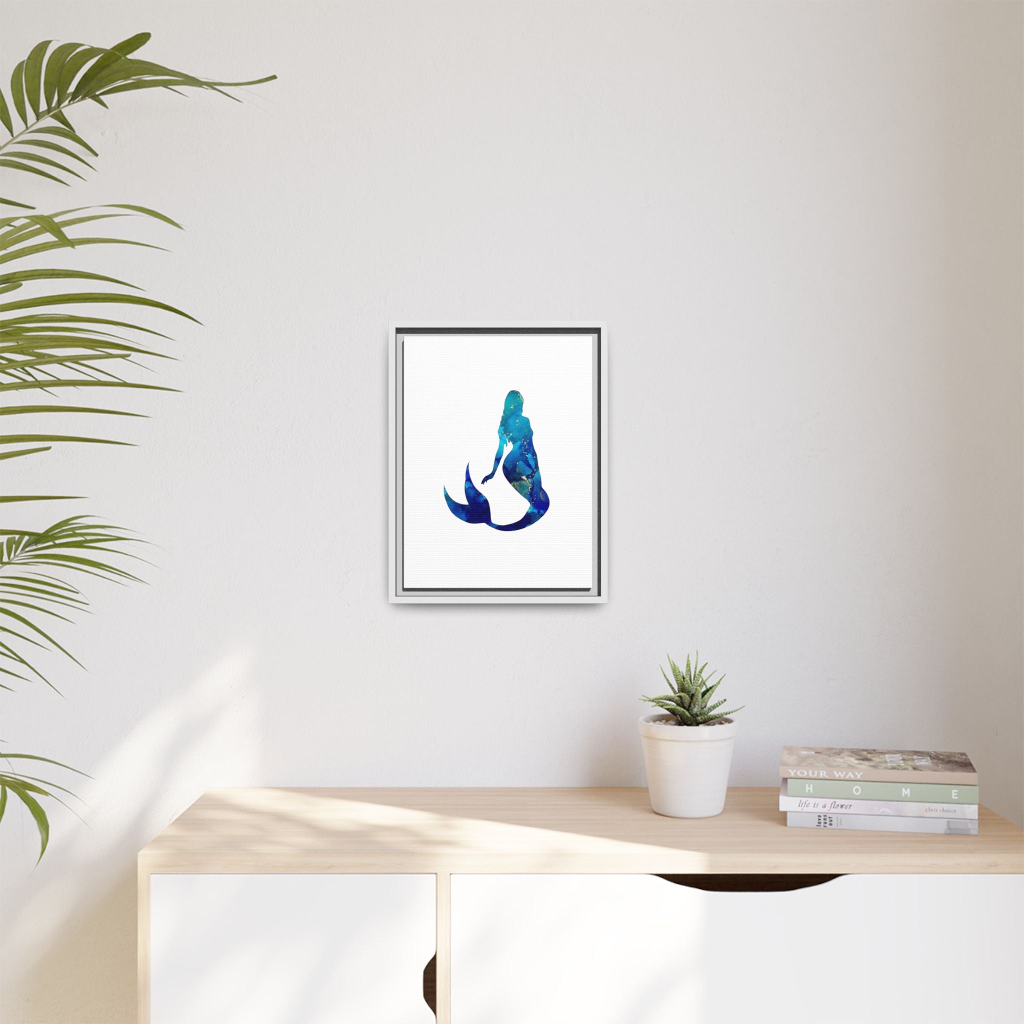 Matte Canvas, Framed (Multi-color)