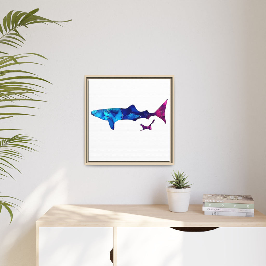 Matte Canvas, Framed (Multi-color)
