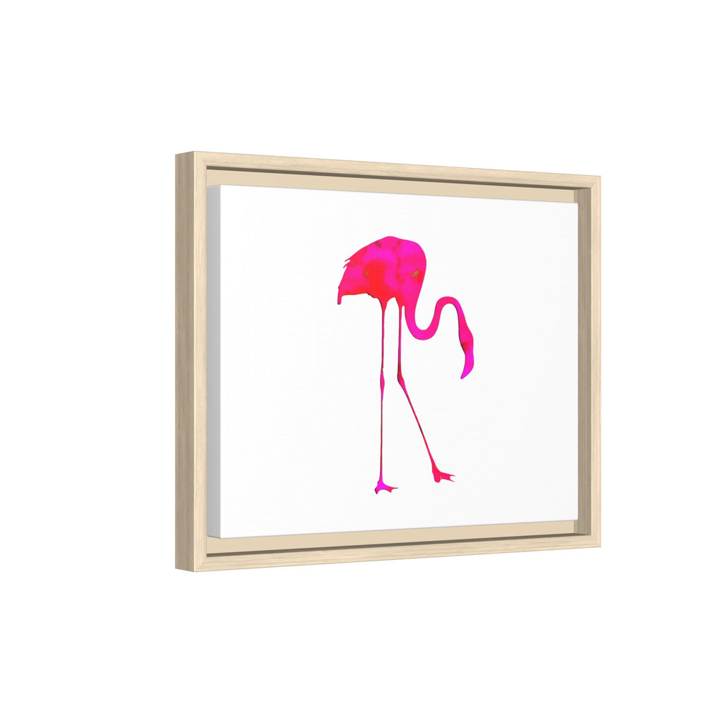 Flamingo 2, Matte Canvas, Framed (Multi-color)