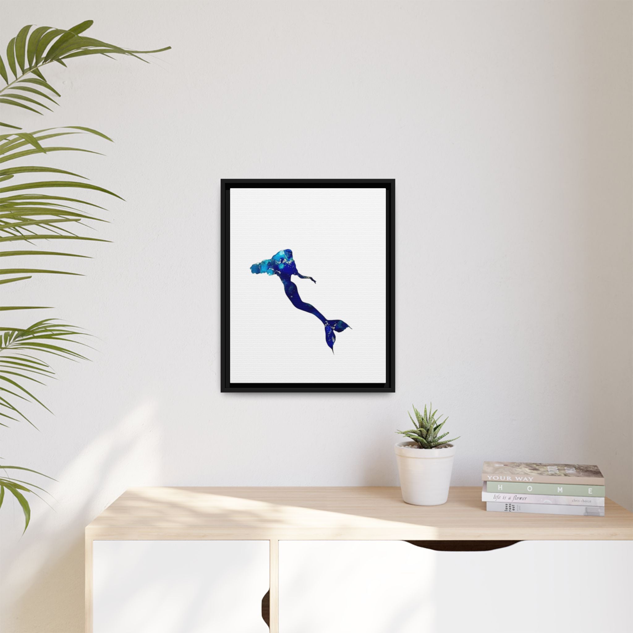Matte Canvas, Framed (Multi-color)