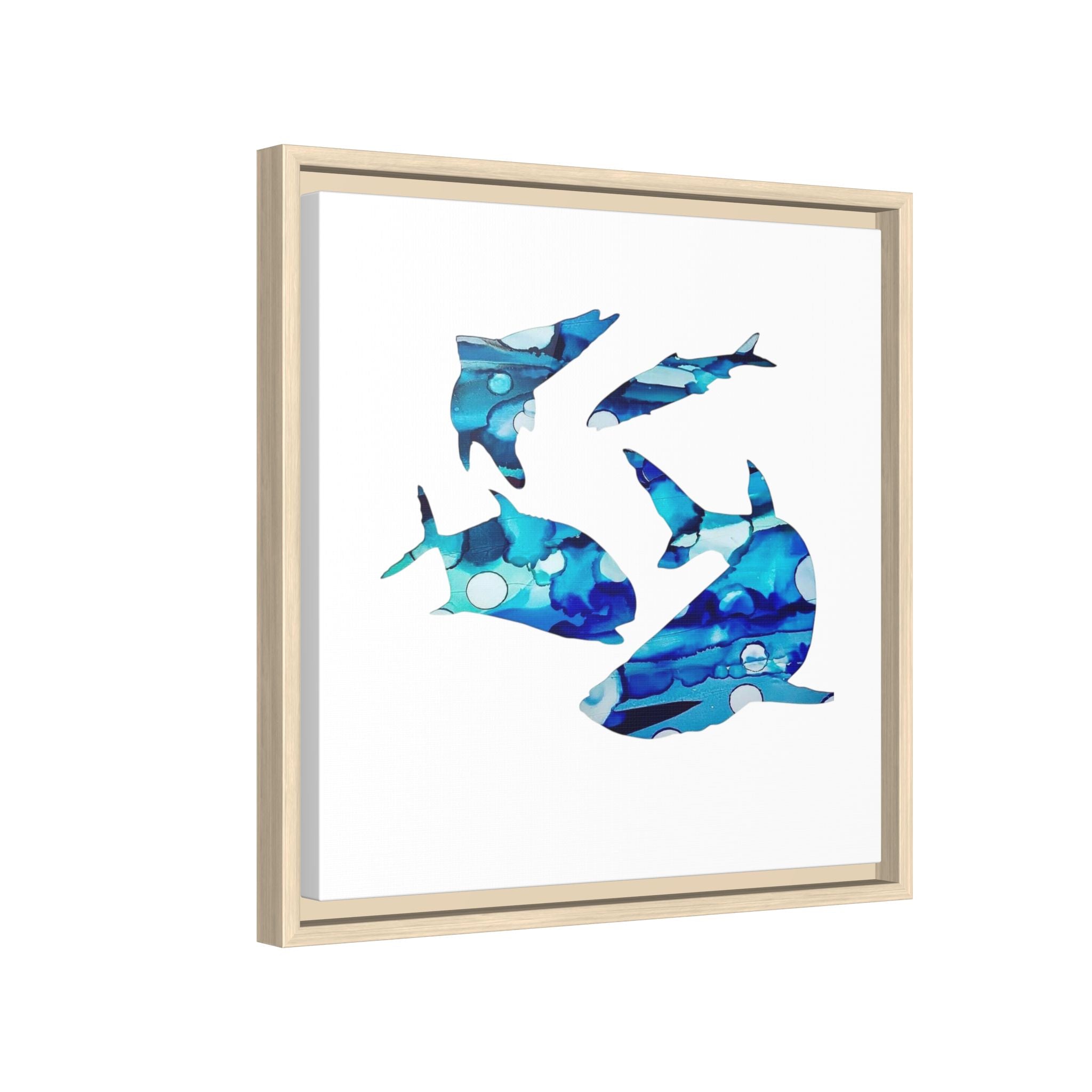 Matte Canvas, Framed (Multi-color)