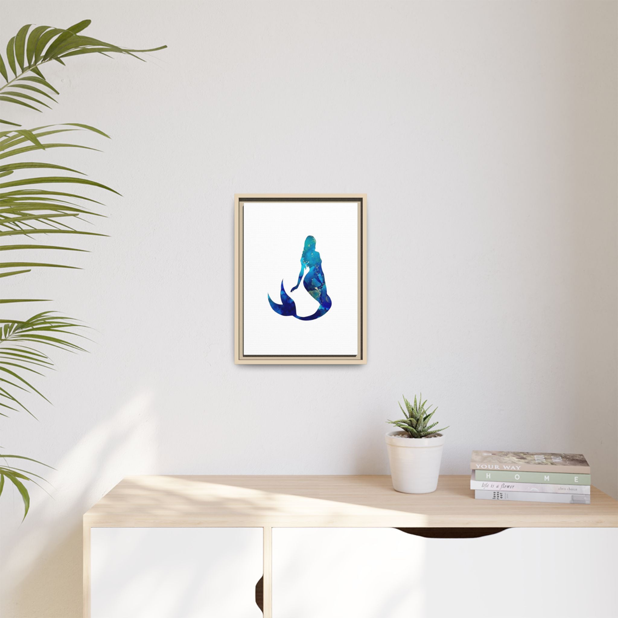 Matte Canvas, Framed (Multi-color)
