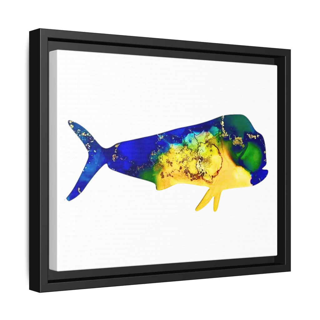 Mahi Mahi, Matte Canvas, Framed (Multi-color)