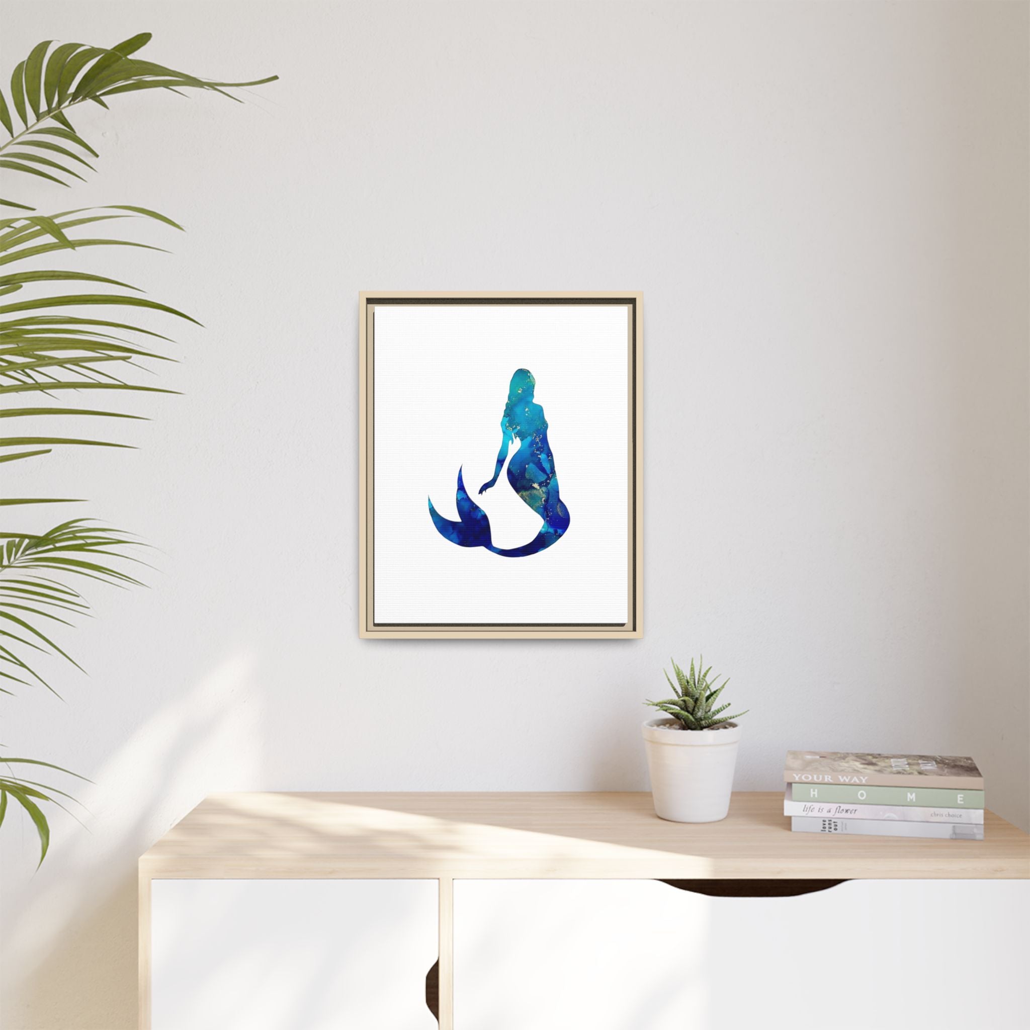 Matte Canvas, Framed (Multi-color)