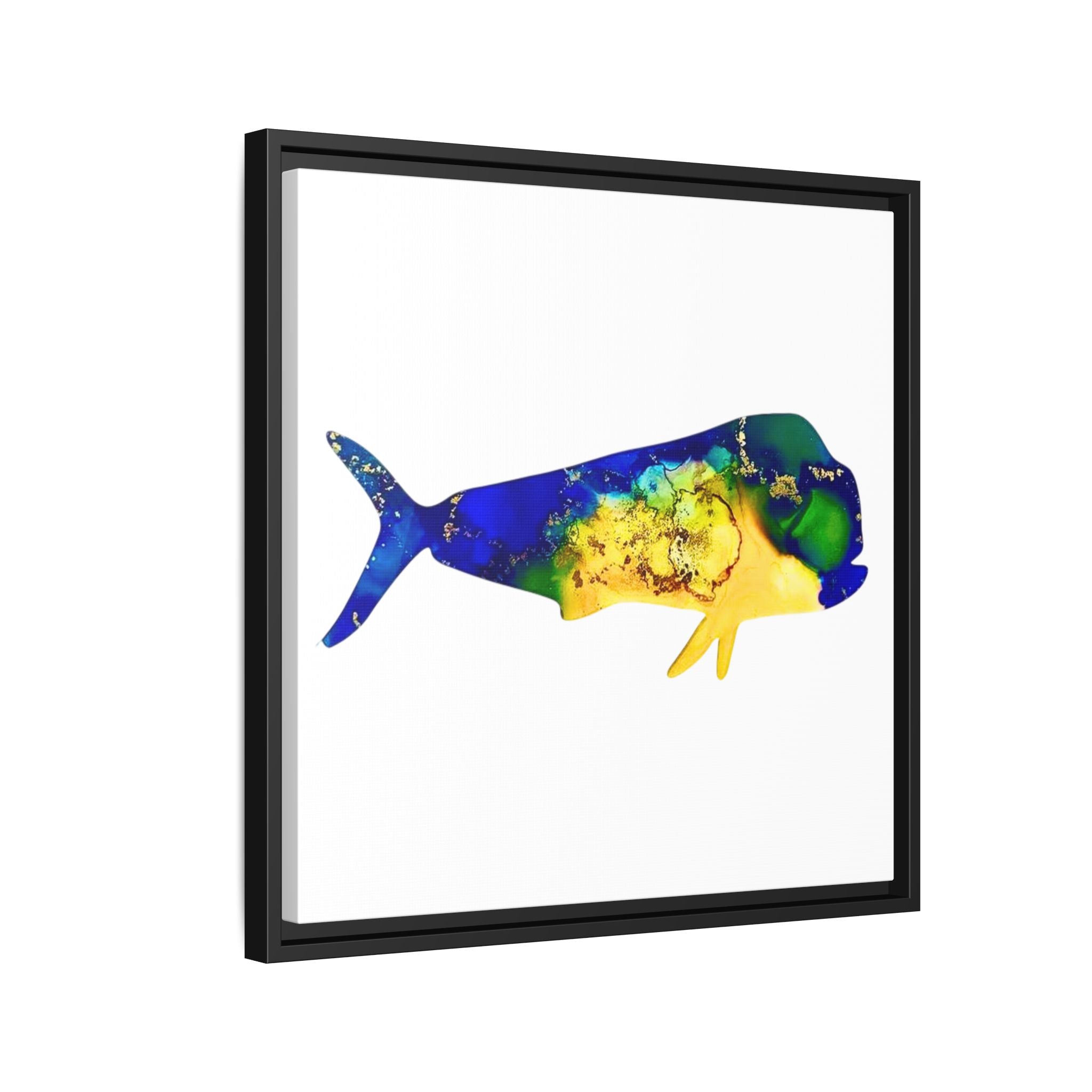 Mahi Mahi, Matte Canvas, Framed (Multi-color)