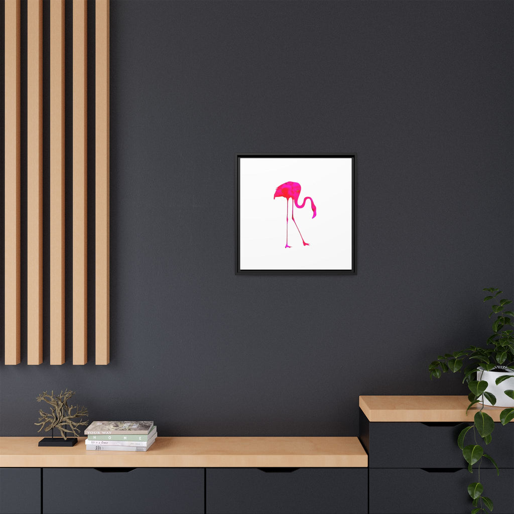 Flamingo 2, Matte Canvas, Framed (Multi-color)