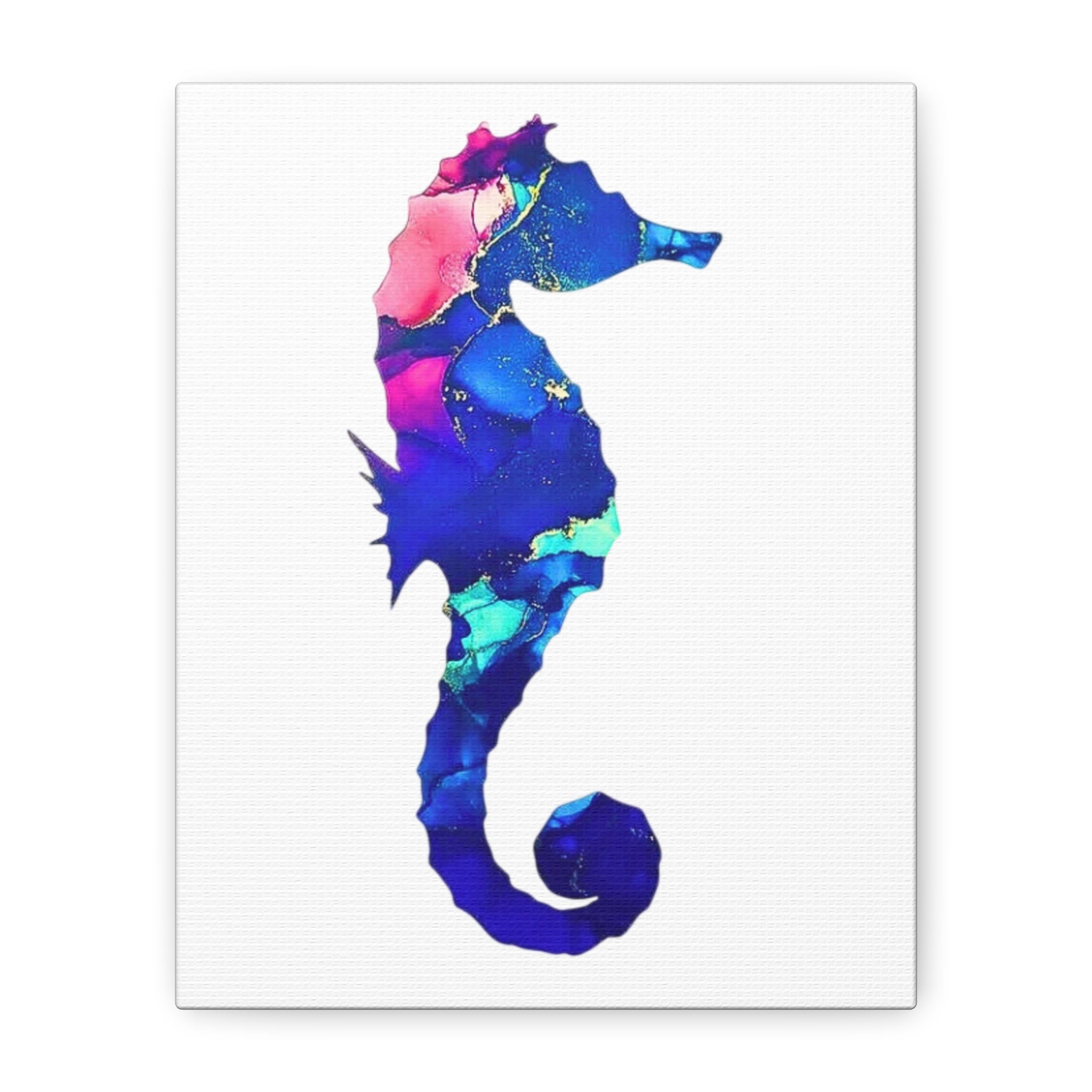 Seahorse, Matte Canvas, Stretched, 1.25"