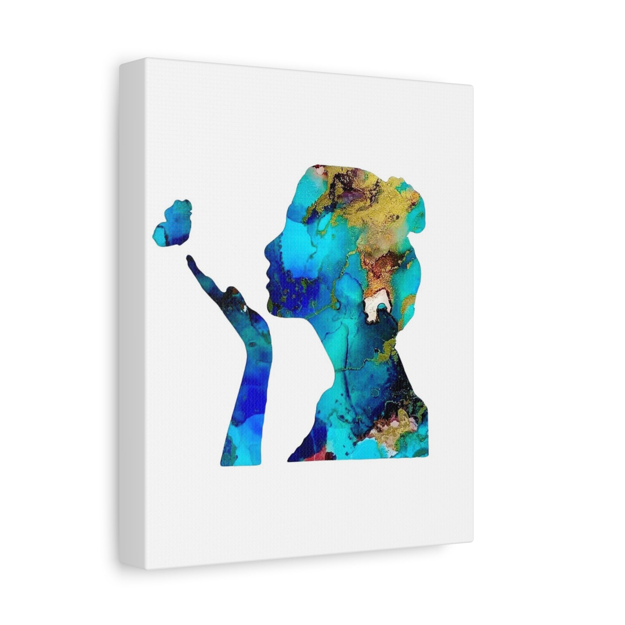 Butterfly Kisses, Matte Canvas, Stretched, 1.25"