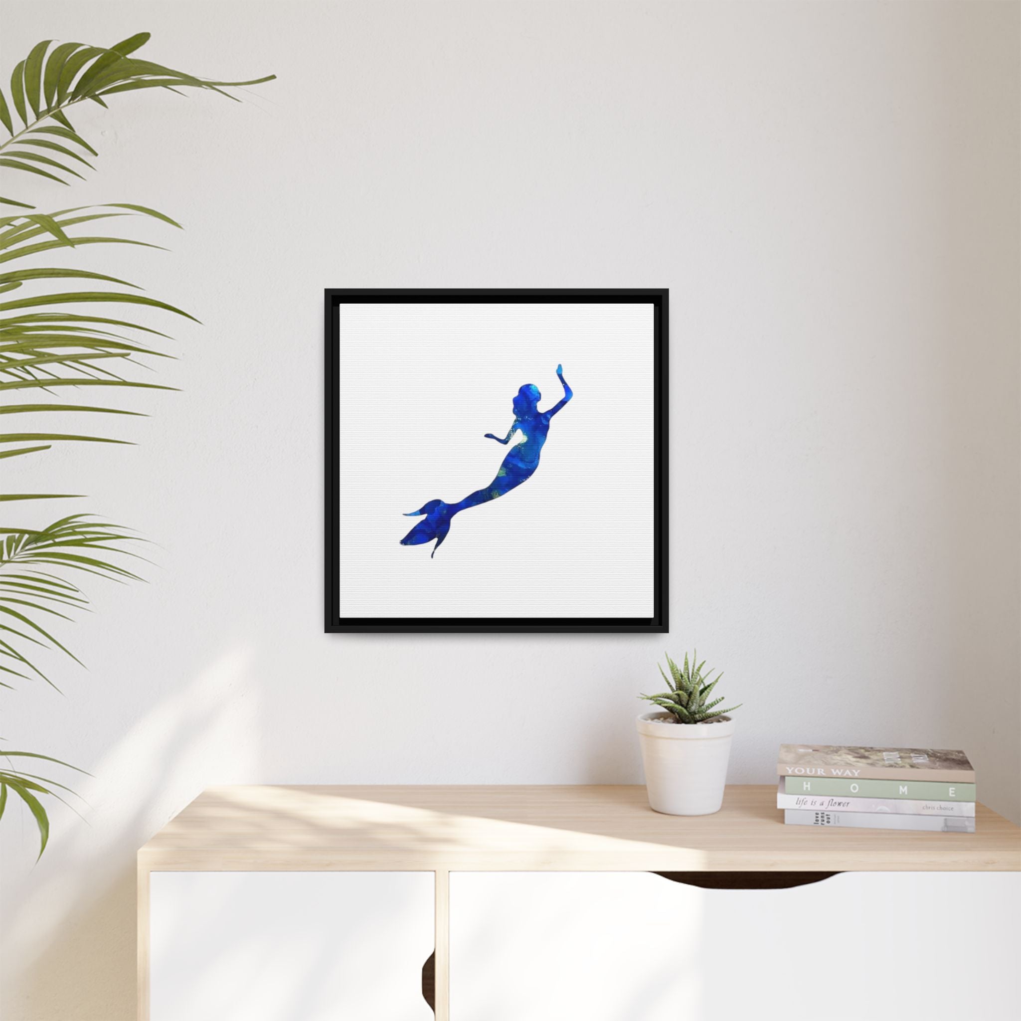 Matte Canvas, Framed (Multi-color)